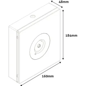 Avide surface mounted security lighting - area optic 3W