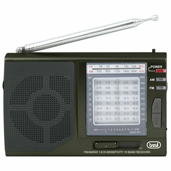 Transistorraadio Trevi 0072800 Must