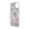Guess Flower MagSafe - Case for iPhone 14 (Green)
