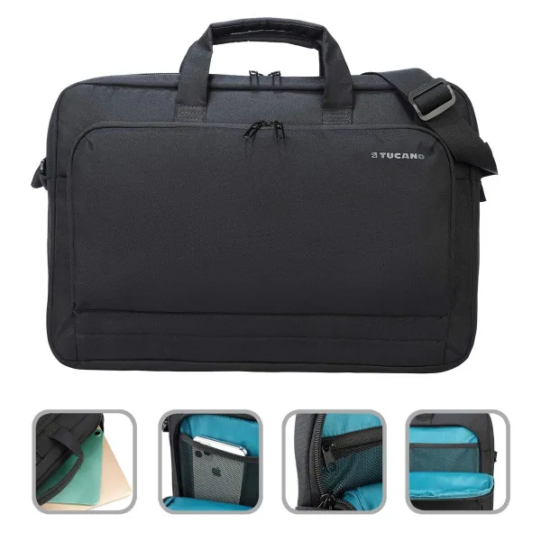 Laptop Case Tucano BSTN-BK Black 15,6