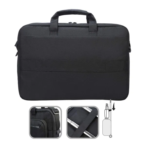Laptop Case Tucano BSTN-BK Black 15,6