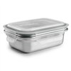 Lunch box Ibili 669306 Stainless steel Rectangular 600 ml