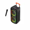 Portable Bluetooth Speakers Celly PARTYSPEAKERWLM Black 4 W