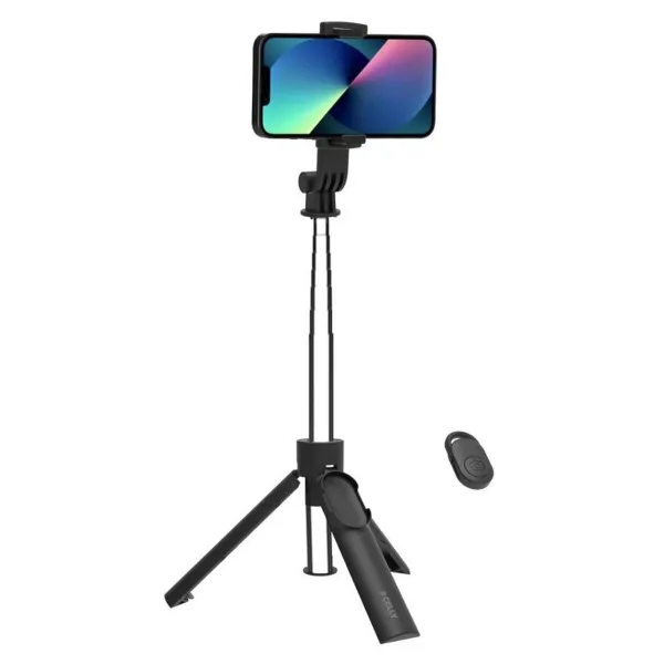 Monopod Celly CLICKSFSTICKBK Must Nutitelefonid
