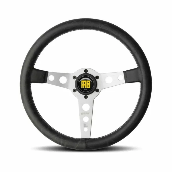 Võidusõidurool MOMO MOMVPROHERIT35SR Must Ø 35 cm
