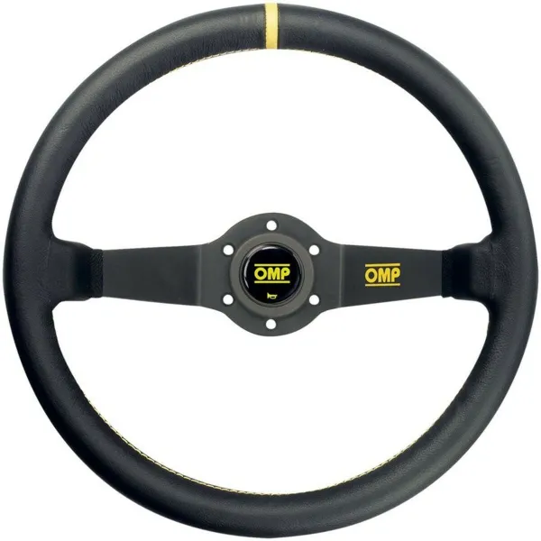 Võidusõidurool OMP OMPOD0-1950-071 Ø 35 cm Must