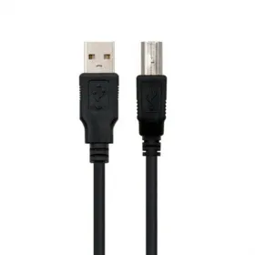 USB 2.0-kaabel Ewent EC1003 Must