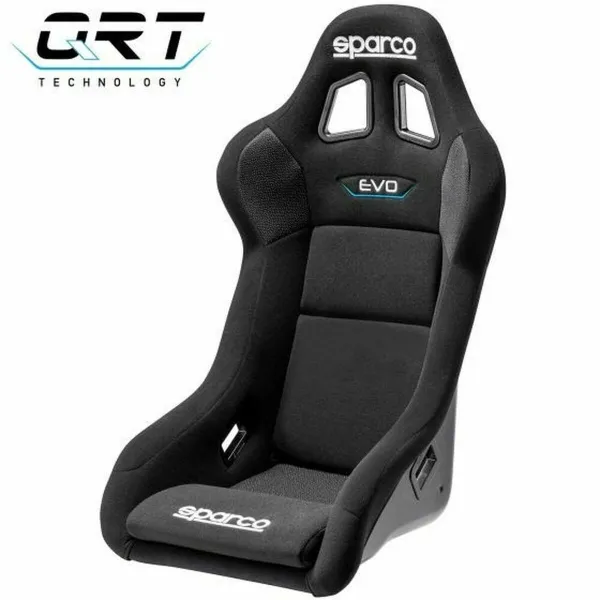 Kilpaistuin Sparco EVO XL QRT Musta