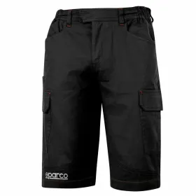 Shortsit Sparco Bermuda Cargo Musta