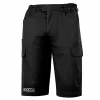 Shortsit Sparco Bermuda Cargo Musta