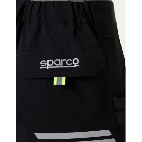 Work pants Sparco Laredo Black Grey