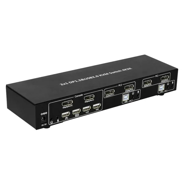 Переключатели KVM Techly DP-KVM2