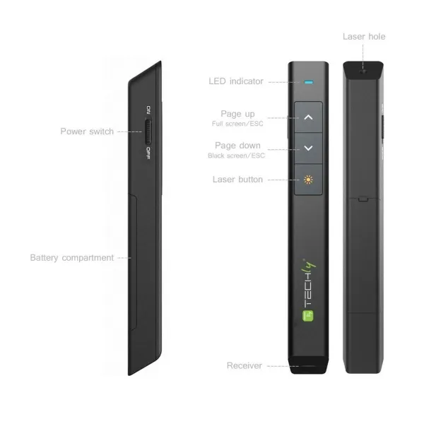 Указка Techly ITC-LASER26