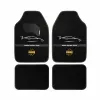 Car Floor Mat MOMO MomlCM4A7BW White/Black Universal