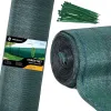 Затеняющая сетка Springos SN0020 65 г/м2 1,5x25м 100 Кабельные стяжки, зеленые
