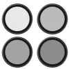 Set of 4 TELESIN CPL/ND8/ND16/ND32 filters for DJI Osmo Action 3 / 4 / 5