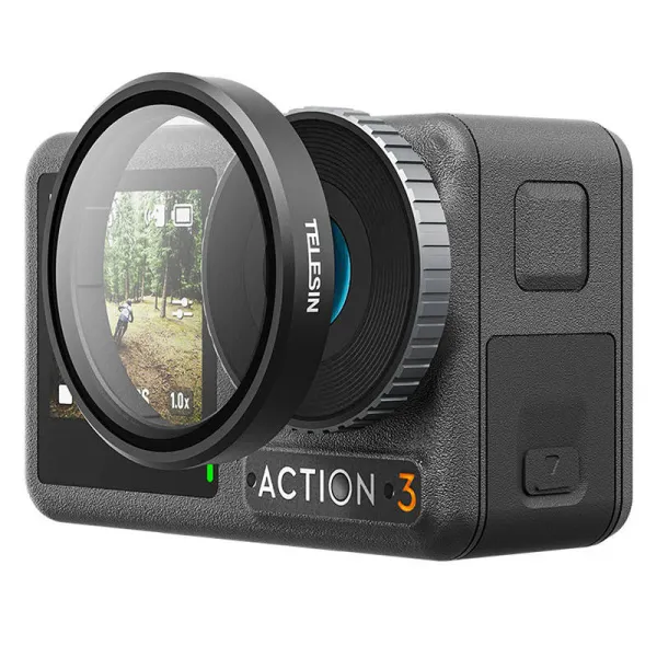 Set of 4 TELESIN CPL/ND8/ND16/ND32 filters for DJI Osmo Action 3 / 4 / 5