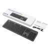 Keyboard Ewent EW3296 Black Grey Spanish Qwerty AZERTY