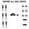 USB-C-adapteri Ewent EC1048 Musta