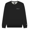 Men’s Sweatshirt without Hood Champion Spliced Script Logo Black