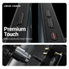 Crong Hybrid Frost MAG Cover - MagSafe iPhone Air Case (Black)