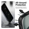 Crong Hybrid Frost MAG Cover - MagSafe iPhone Air Case (Black)