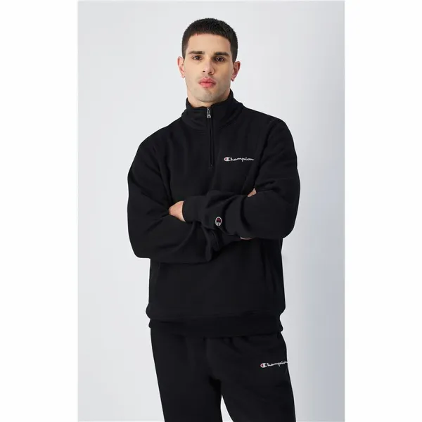 Miesten huputon collegepaita Champion Half Zip
