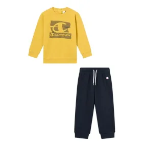 Spordikostüüm Beebidele Champion Kollane