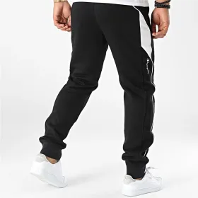 Pitkät urheiluhousut Champion Rib Cuff Musta Miehet