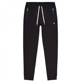 Pitkät urheiluhousut Champion Elastic Logo Musta Miehet