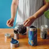 Quokka Boost Coffee Tumbler - Stainless Steel Thermal Mug with Infuser 400ml (Exotic Pink)