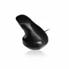 Ergonomiska optiskā pele Ewent EW3156 1000 dpi USB Melns Sarkans/Melns