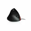 Ergonomiska optiskā pele Ewent EW3156 1000 dpi USB Melns Sarkans/Melns