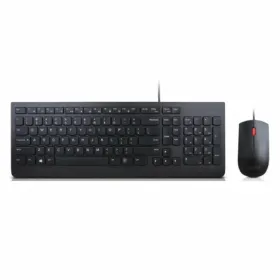 Klaviatuur Lenovo 4X30L79915 Must Hispaaniakeelne Qwerty QWERTY