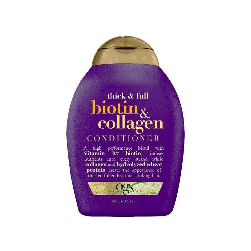 Кондиционер OGX Biotin Collagen 385 ml Коллаген Биотин Поддерживает объем