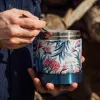Quokka Whim Food Jar - Thermal Lunchbox / Lunch Thermos 600 ml (Blue Garden)