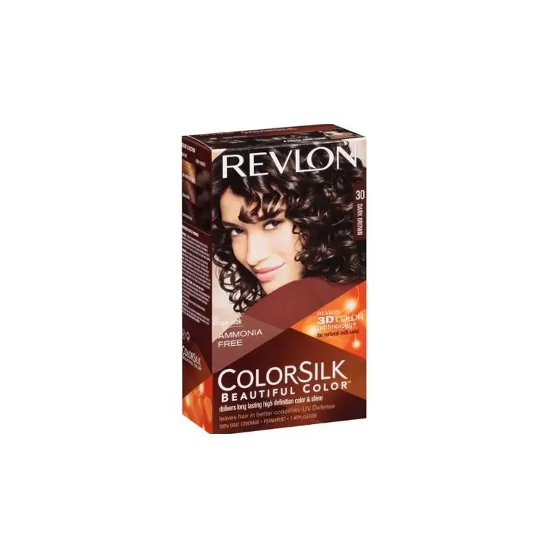 Dažai be amoniako Revlon Colorsilk Nº 30-Castano Oscuro (1 vnt.)