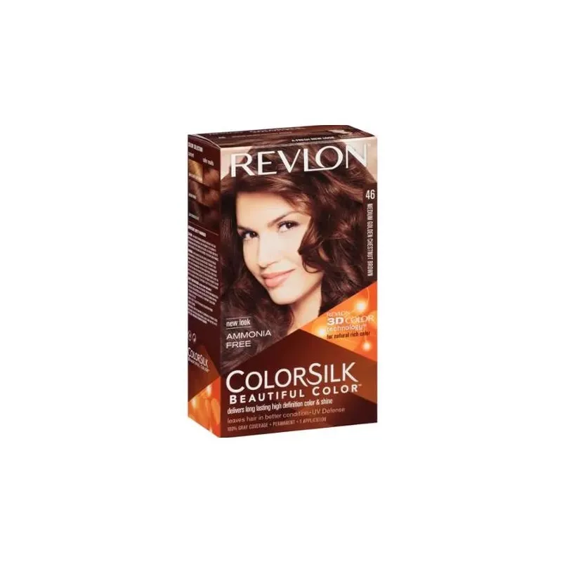 Ammoniaagivaba juuksevärv Revlon 26889 Kuldne vaskne kastan Nº 46-Castano Cobrizo Dorado (1 Ühikut)