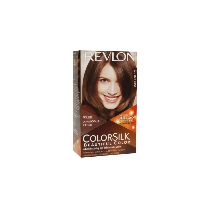 Revlon Colorsilk be amoniako 51 šviesiai ruda