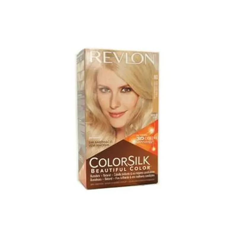 Dye No Ammonia Revlon I0021838 Ash Blonde Nº 80-Rubio Claro Cenizo (1 Unit)