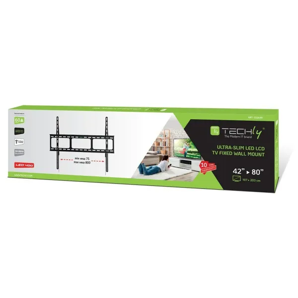 TV Statīvs Techly ICA-PLB 860 42" 80" 60 Kg
