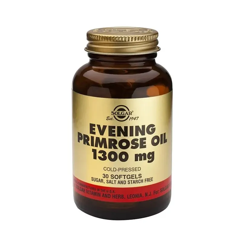 Масло примулы розы Solgar 1300 mg 30 штук