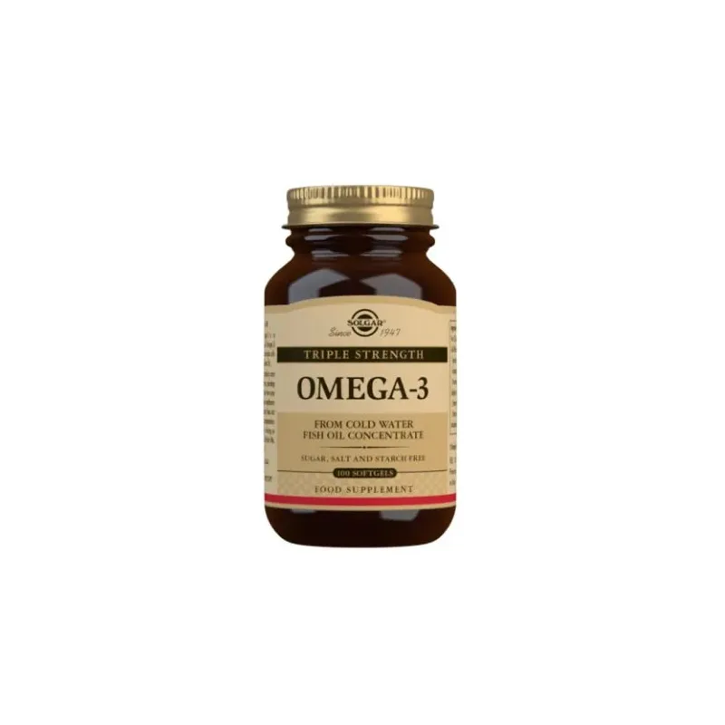 Oomega 3 Solgar Triple Concentracion 100 Ühikut