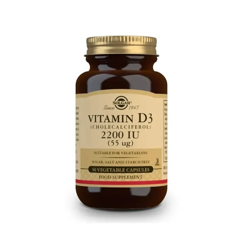 D3 vitamīns (holekalciferols) Solgar   50 gb.