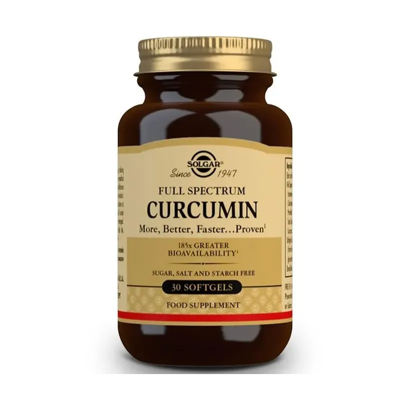 Full Spectrum Kurkum Solgar Full Spectrum Cúrcuma
