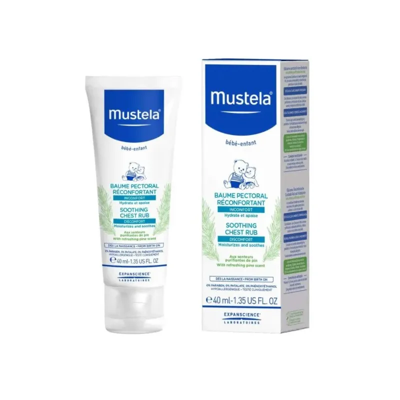 Mustela Soothing Chest Rub 40ml
