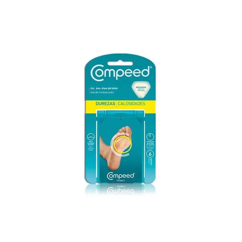 Пластыри для грубой кожи Compeed (6 uds)