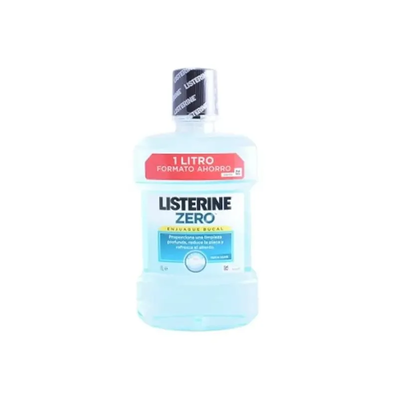 Listerine Zero Alcohol Mouthwash Soft Mint 1000ml