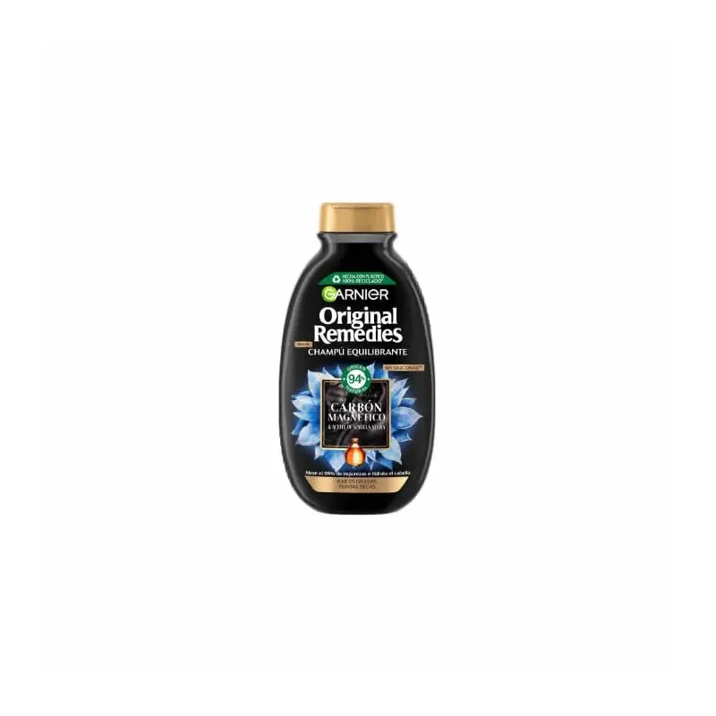 Shampoo Garnier Original Remedies 300 ml Tasapainottava Magneettinen hiili