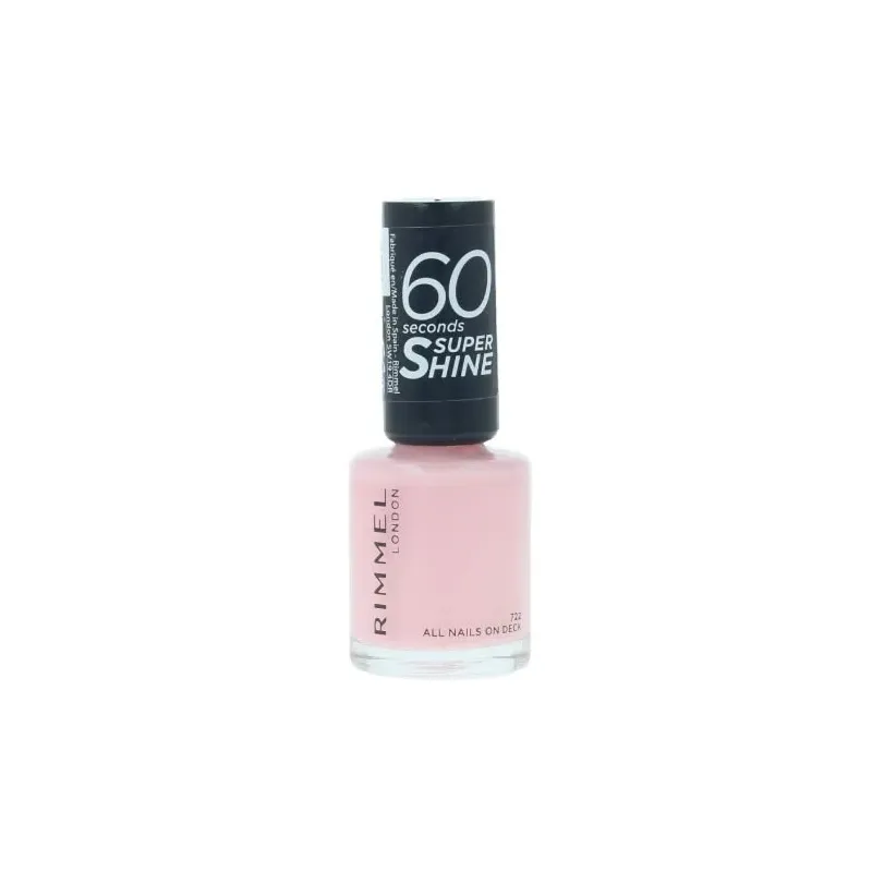 Rimmel 60 Seconds Super Shine 722 All Nails On Deck
